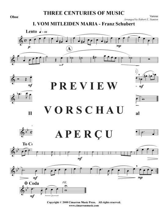 Product gallery: Page 9 of 10 Three Centuries of Music , , (oboe, English horn, bassoon)