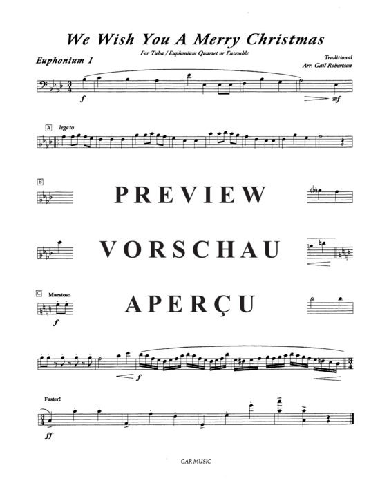 Product gallery: Page 5 of 10 We Wish You a Merry Christmas , , (Tuba Quartett EETT)