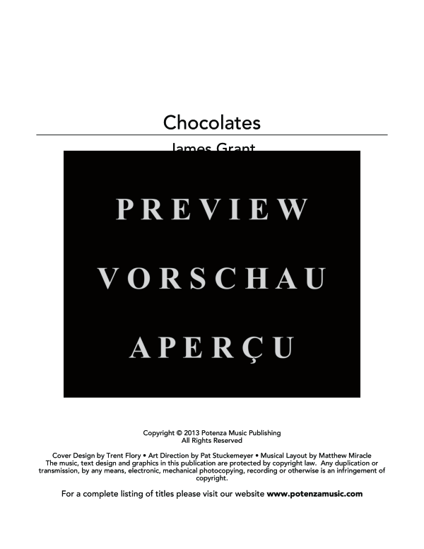 gallery: Chocolates, , (Fagott und Klavier)