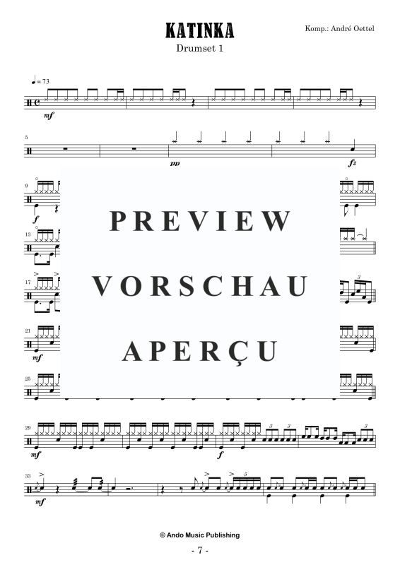 Produktgalerie: Seite 9 von 11 Katinka, , Drumset Trio