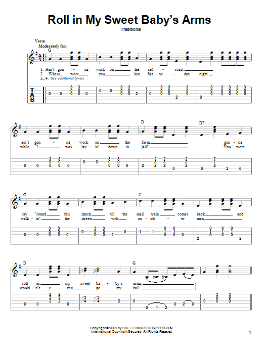 Produktbild zu: Roll In My Sweet Baby's Arms