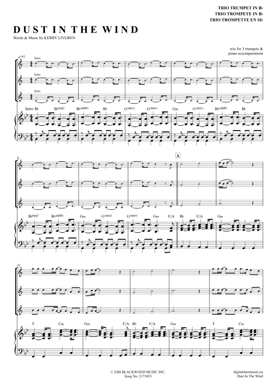 Produktbild zu: Dust In The WindKansas