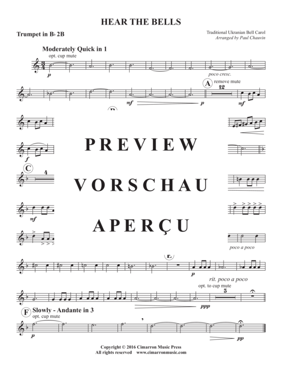 Produktgalerie: Seite 14 von 17 Hear the Bells , , (Doppeltes Blechbläserquintett)