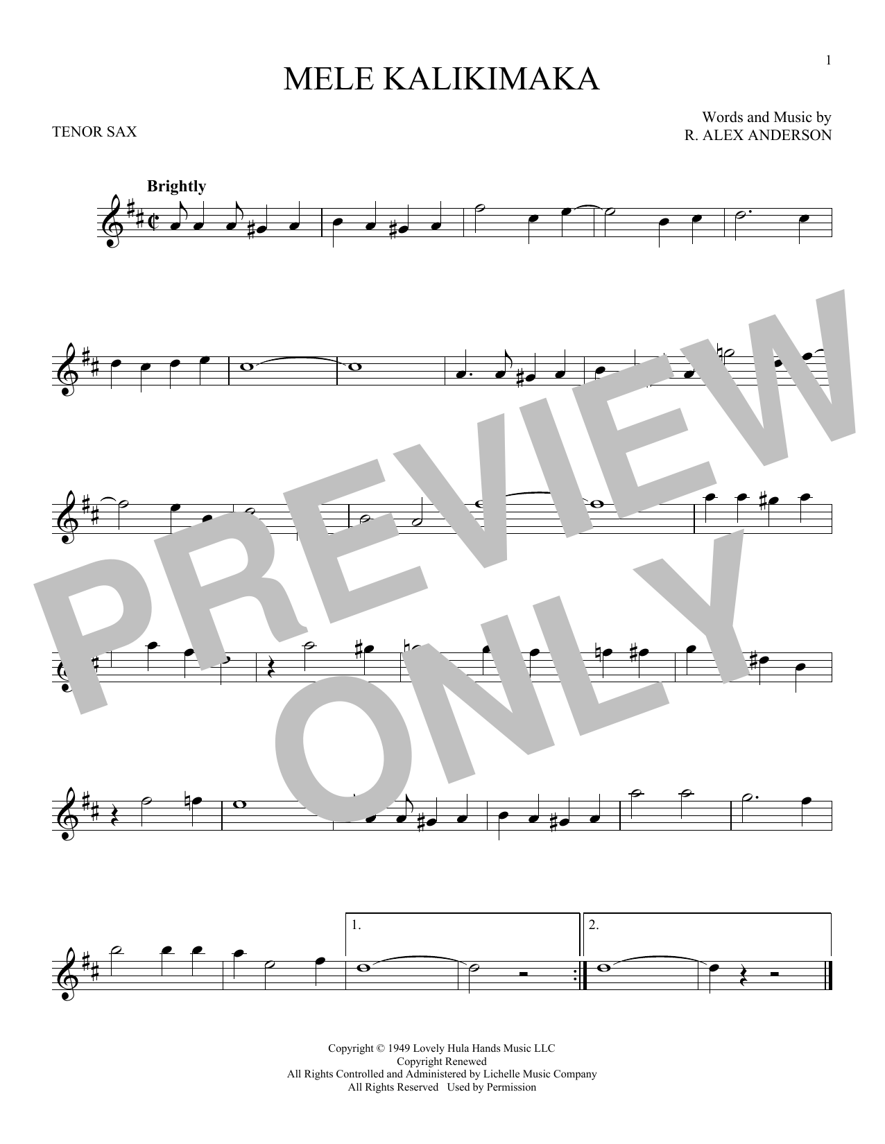 Product gallery: Page 1 of 1 Mele Kalikimaka, Bing Crosby