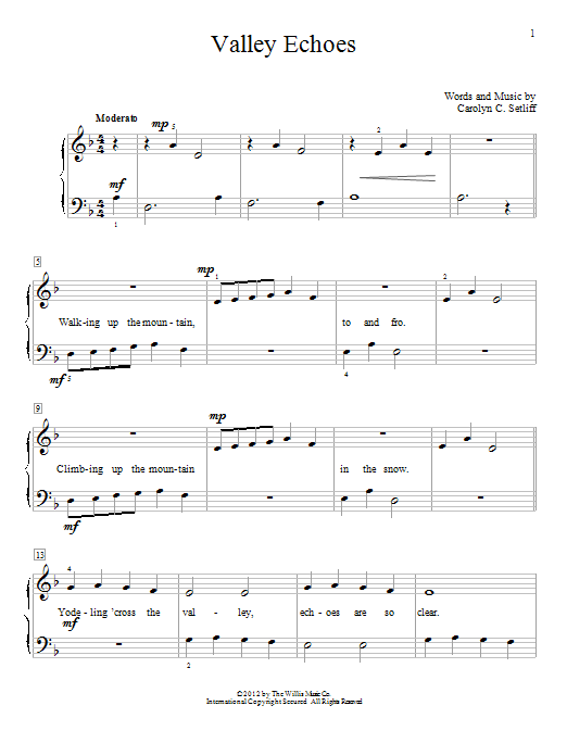 Produktbild zu: Valley Echoes