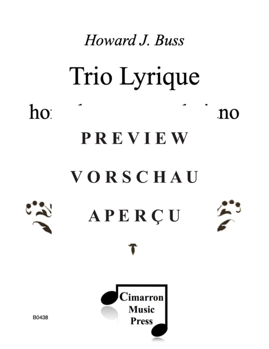 Product gallery: Page 2 of 21 Trio Lyrique , , (horn, bassoon, piano)