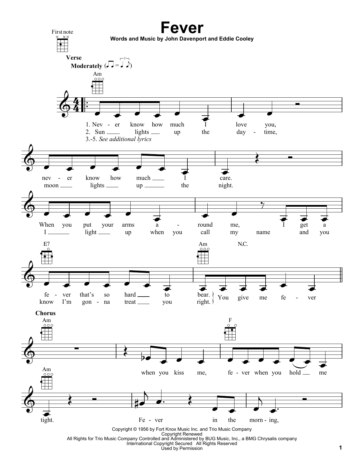 Produktbild zu:  Fever - Peggy Lee