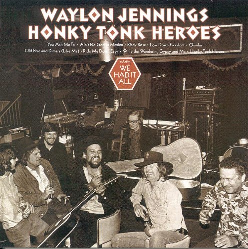 cover: Honky Tonk Heroes, Waylon Jennings