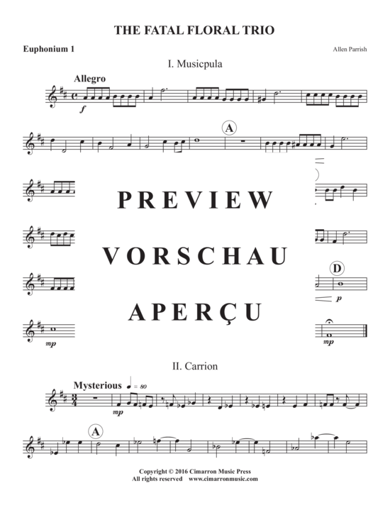 Produktgalerie: Seite 9 von 14 The Fatal Floral Trio , , (Tuba Trio ETT)