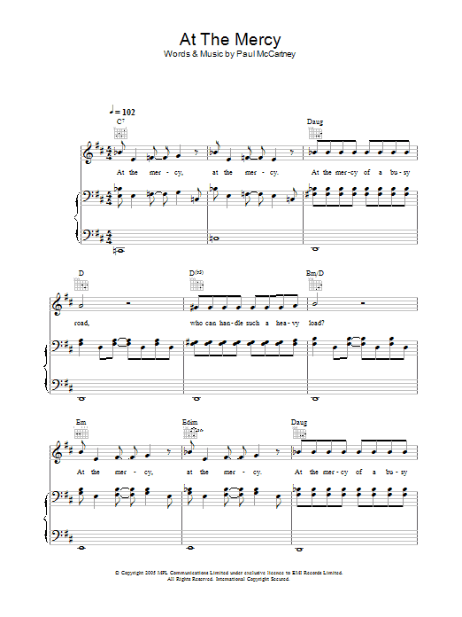Produktbild zu: At The Mercy