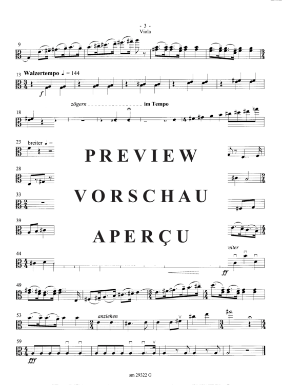 gallery: Narrenleben , , (Suite für Trompete + Ensemble) Viola