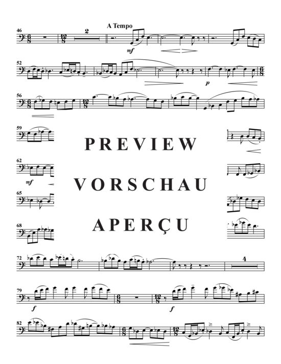 Product gallery: Page 20 of 20 Euphonium Sketches , , (baritone/pos + piano)