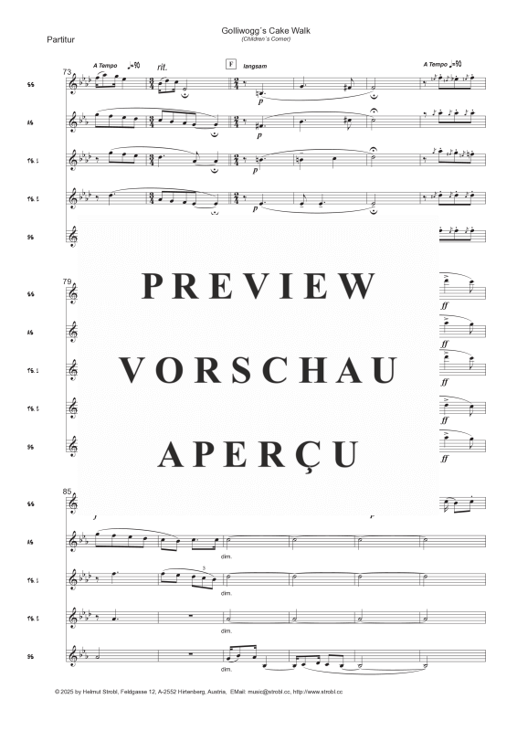 gallery: Golligwoggs Cakewalk, , Saxophonquintett