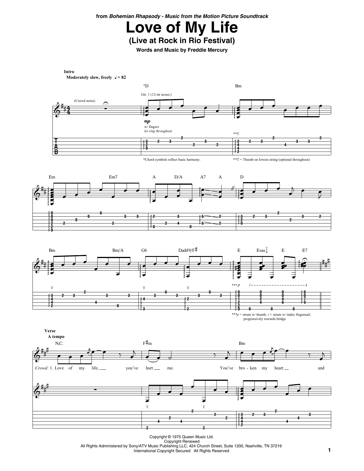 Product gallery: Page 1 of 1 Love Of My Life, Queen