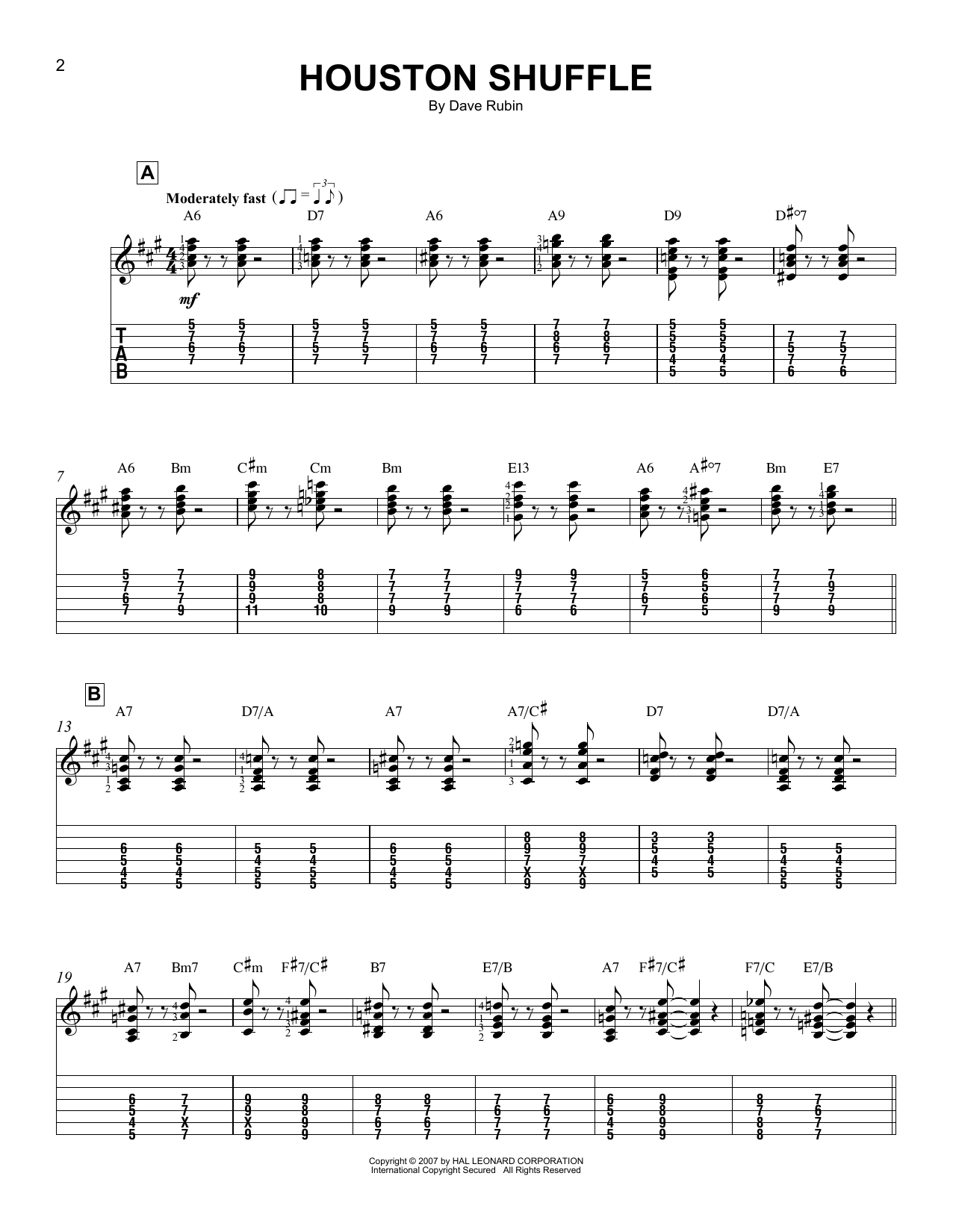 Produktbild zu: Houston Shuffle