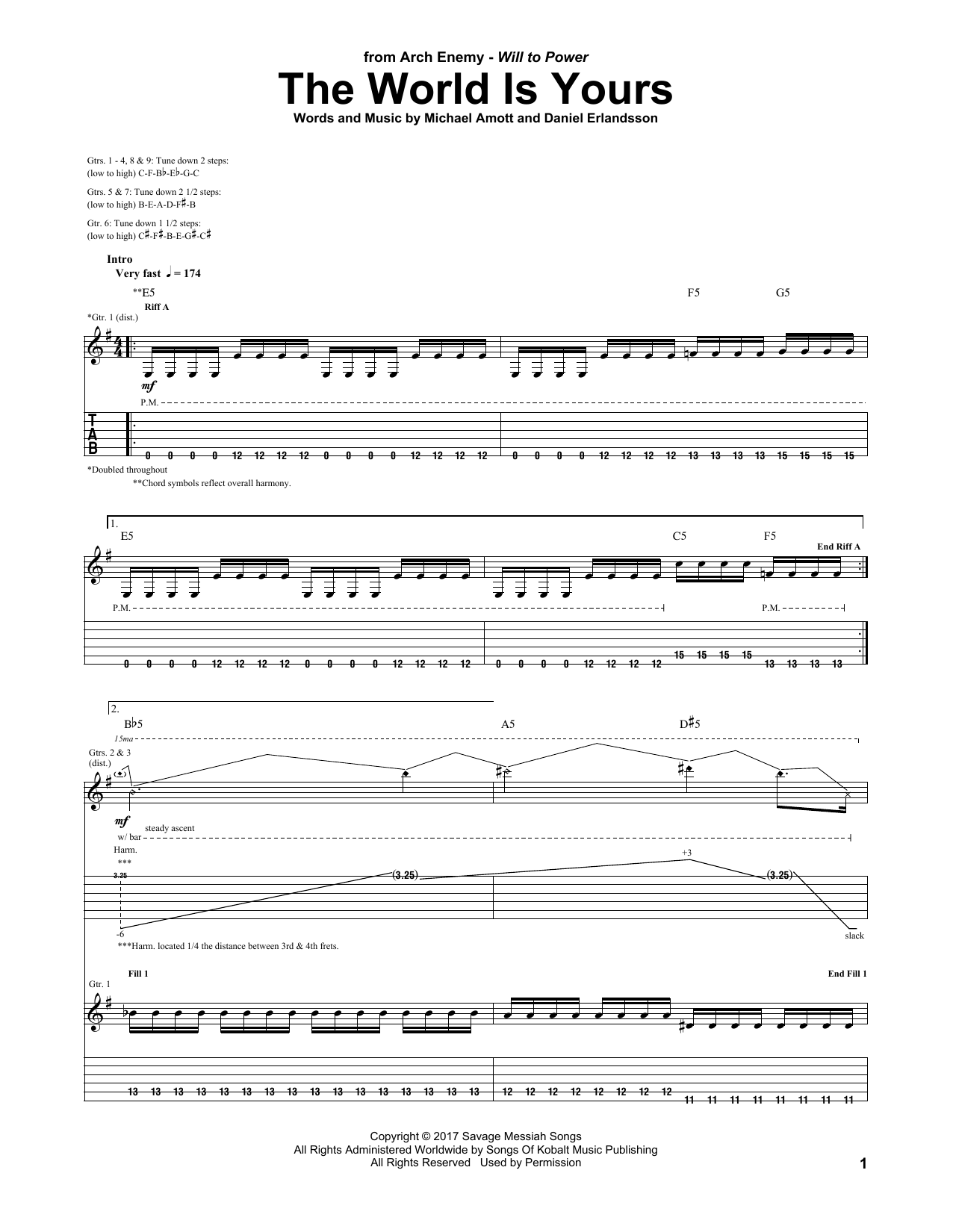 Product gallery: Page 1 of 1 The World Is Yours, Arch Enemy