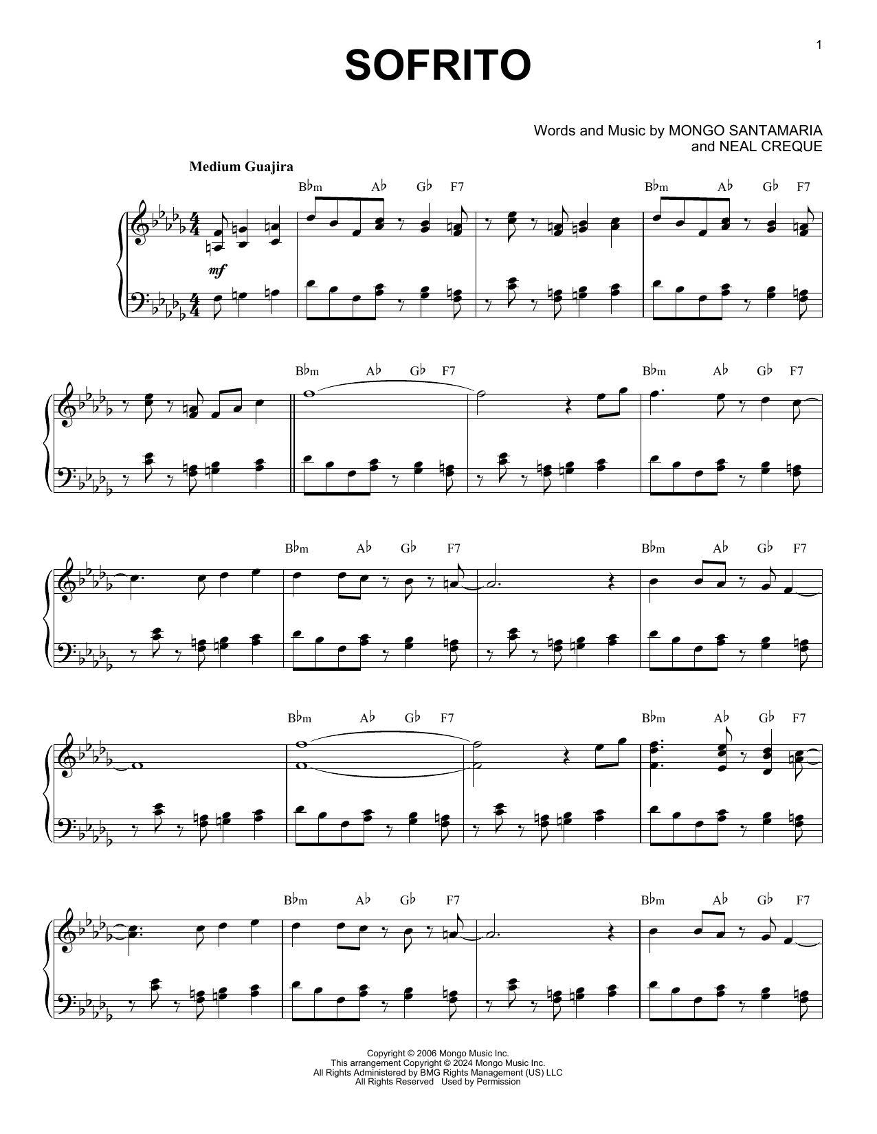Produktbild zu: Sofrito (arr. Brent Edstrom)