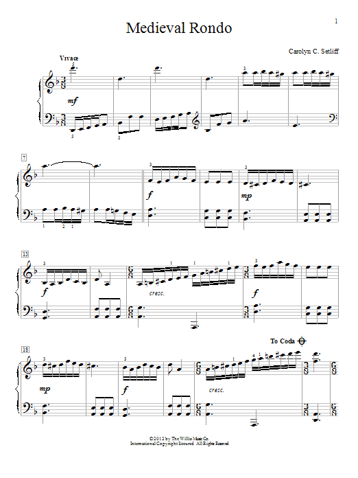 Produktbild zu: Medieval Rondo