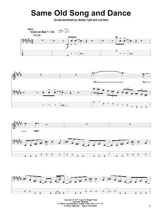 Produktgalerie: Seite 1 von 1 Same Old Song And Dance, Aerosmith
