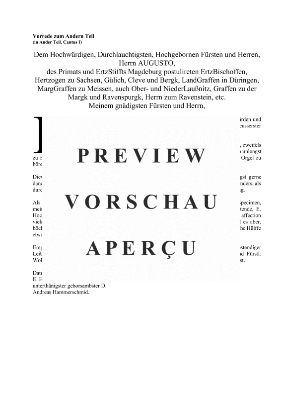 gallery: Erster Fleiß (Erster und Ander Teil), , (Streicher Ensemble 3-5 Violen und BC)