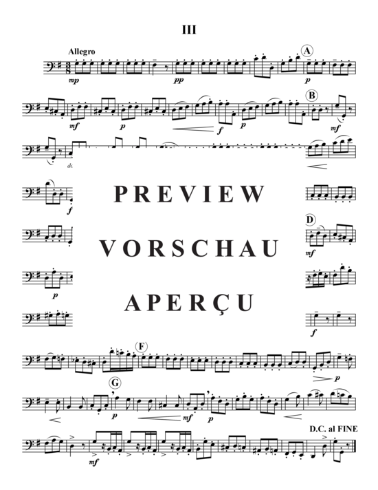 Produktgalerie: Seite 12 von 21 Concerto en Sol – 3 Sätze , , (Holzbläser-Quintett)