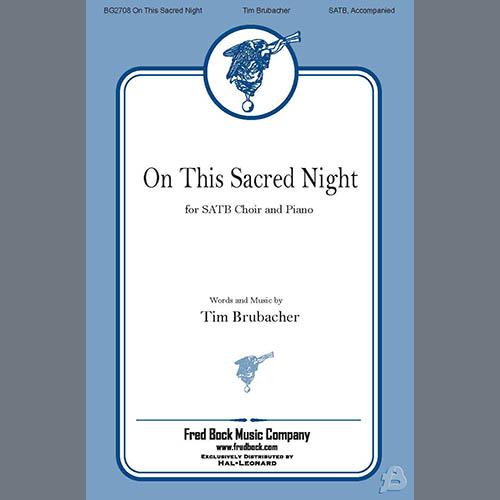 cover: On This Sacred Night, Tim Brubacher, Chor