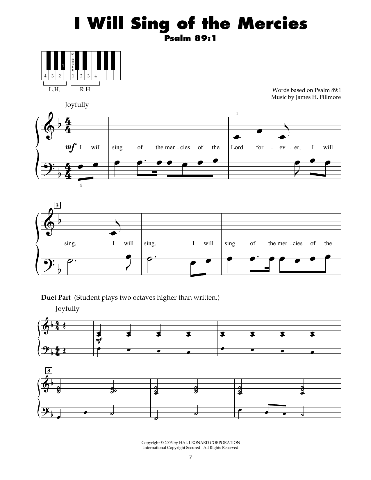 Produktbild zu: I Will Sing Of The Mercies
