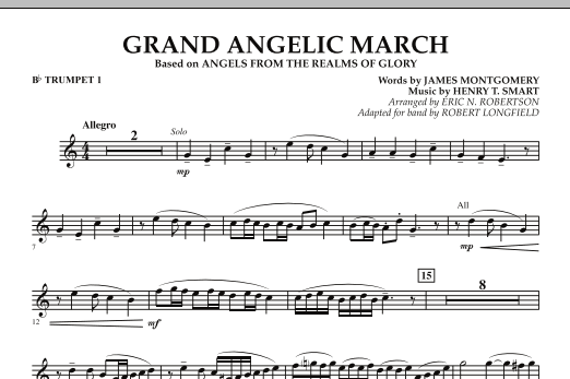 Product picture to: Grand Angelic March - Bb Trumpet 1