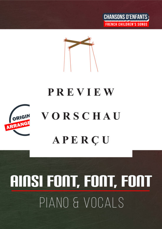 gallery: Ainsi font, font, font , , (Gesang + Klavier)