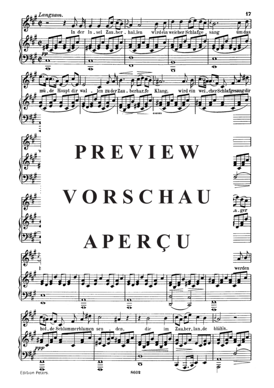 Product gallery: Page 3 of 7 Ellen's Gesang I, D.837, , Medium Voice and Piano