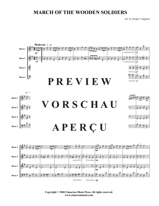 Produktgalerie: Seite 11 von 21 Weihnachtsvergnügen Teil 5 , , (Hornquartett)