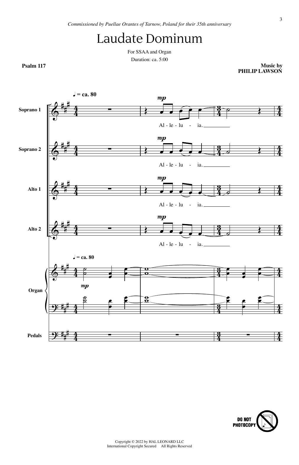 Produktgalerie: Seite 1 von 1 Laudate Dominum, Philip Lawson, Chor