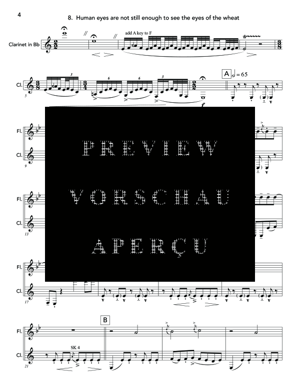 Product gallery: Page 10 of 11 Dream of Wheat, , (woodwind duet flute and clarinet/bass clarinet)