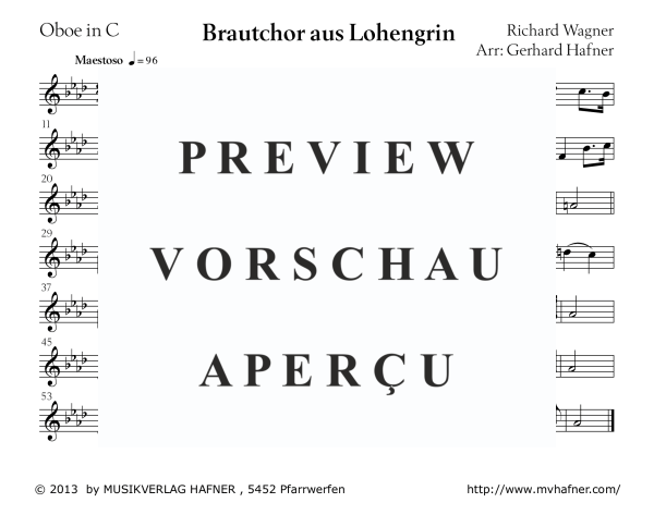 gallery: Brautchor aus Lohengrin, , (wind orchestra)