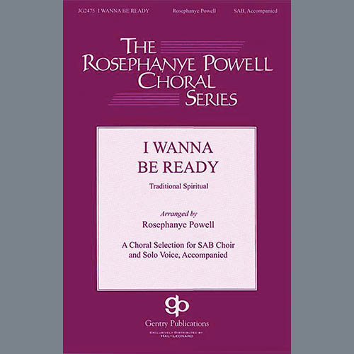 cover: I Wanna Be Ready (arr. William C. Powell), African-American Spiritual, Chor