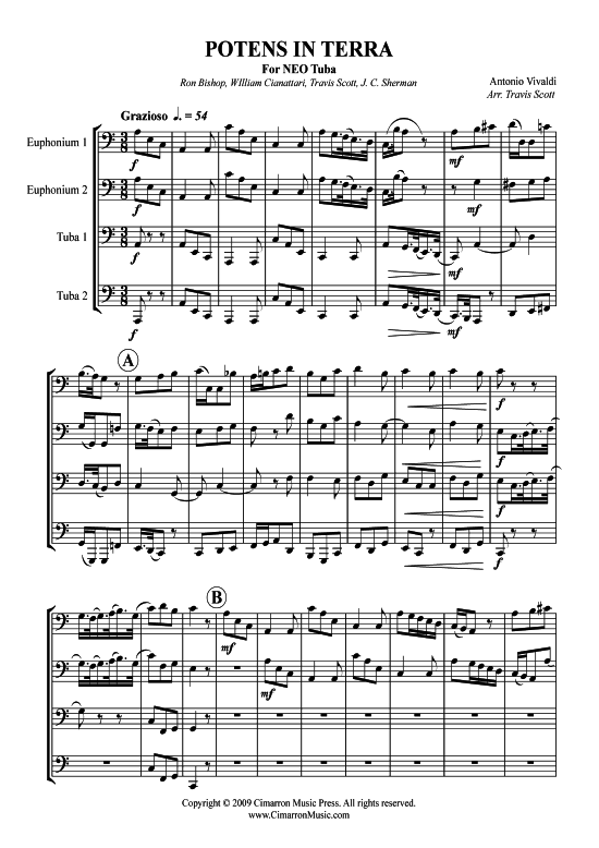 Product picture to: Potens in terra Antonio Vivaldi