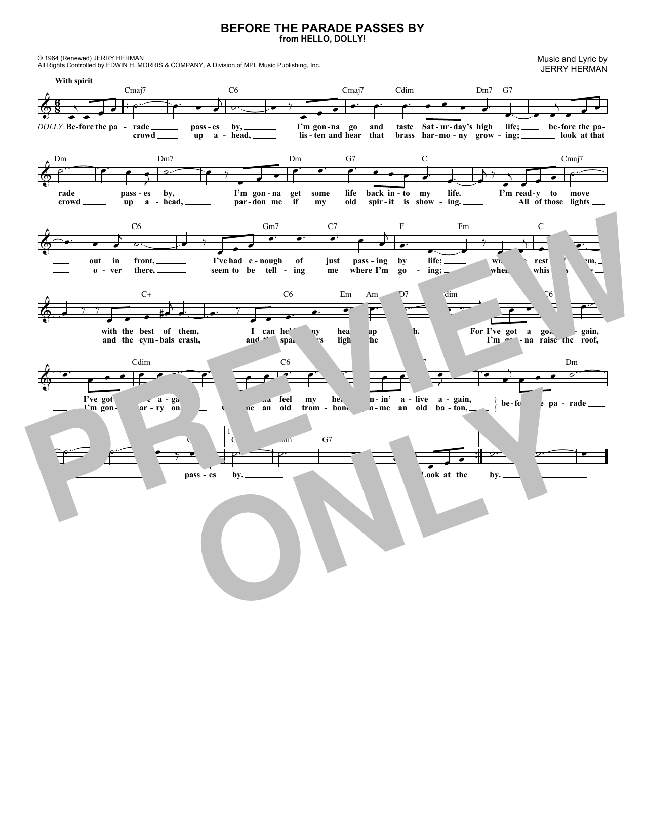 Produktbild zu: Before The Parade Passes By