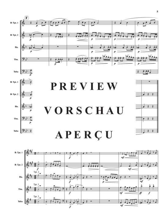 Produktgalerie: Seite 6 von 21 Drei Chansons , , (Blechbläserquintett)