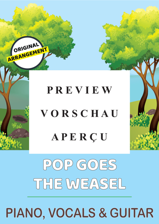 Produktgalerie: Seite 2 von 5 Pop Goes The Weasel, , (Gesang + Klavier, Gitarre)