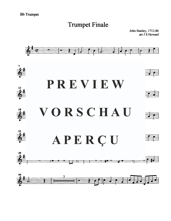 Product gallery: Page 6 of 7 Trumpet Finale, , Trumpet In Bâ™ and Piano