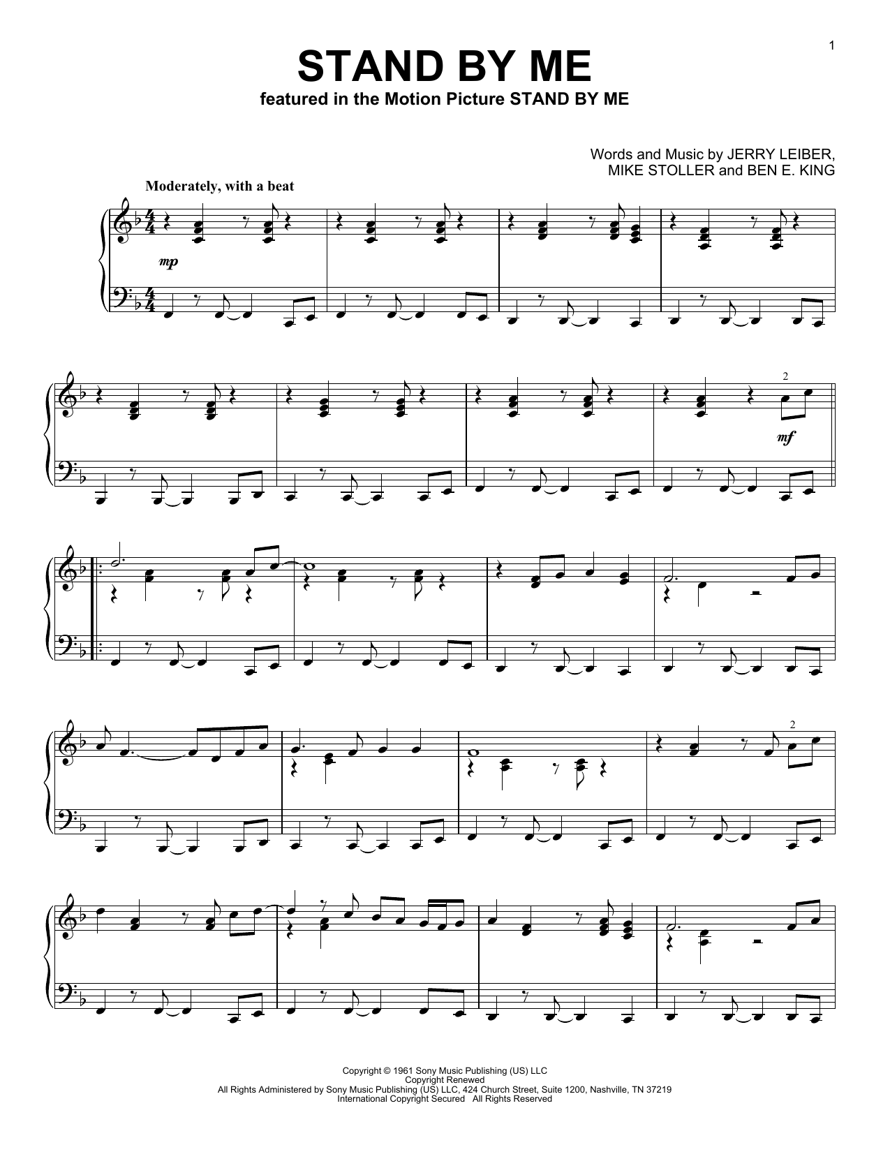Product gallery: Page 1 of 1 Stand By Me, Ben E. King