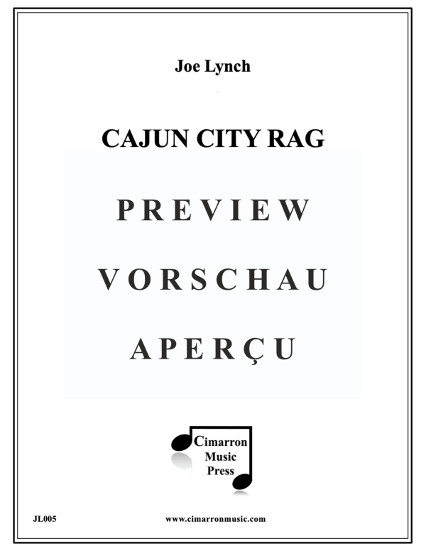 Produktgalerie: Seite 2 von 11 Cajun City Rag, , Blechbläserquintett