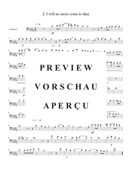 Produktgalerie: Seite 8 von 12 Zwei Madrigale Vol. 7 , , (Posaunen-Quartett)