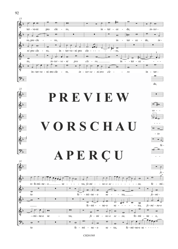 Product gallery: Page 7 of 8 Beata Die genitrix / Ora pro populo, , Mixed choir 6 voices