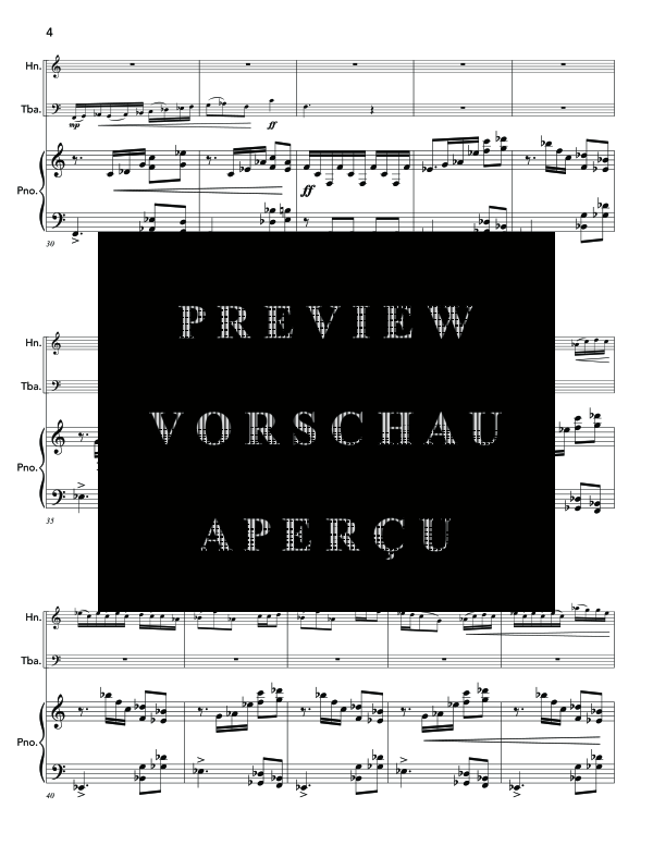 Produktgalerie: Seite 8 von 11 Unseen Colors, , (Horn in F, Tuba und Klavier)