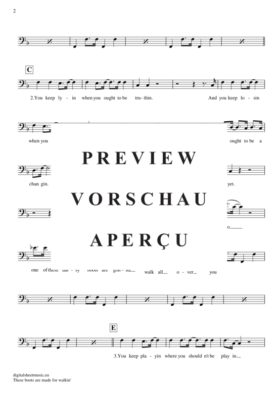 Produktgalerie: Seite 3 von 4 These boots are made for walking , Sinatra, Nancy, (Violon-Cello)