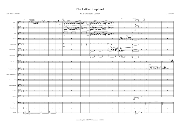 gallery: The Little Shepherd, , Großes Blasorchester