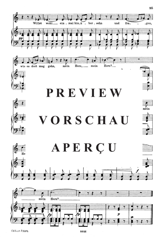 Product gallery: Page 5 of 5 Die Post D.911-13 (Winterreise), , Medium Voice and Piano