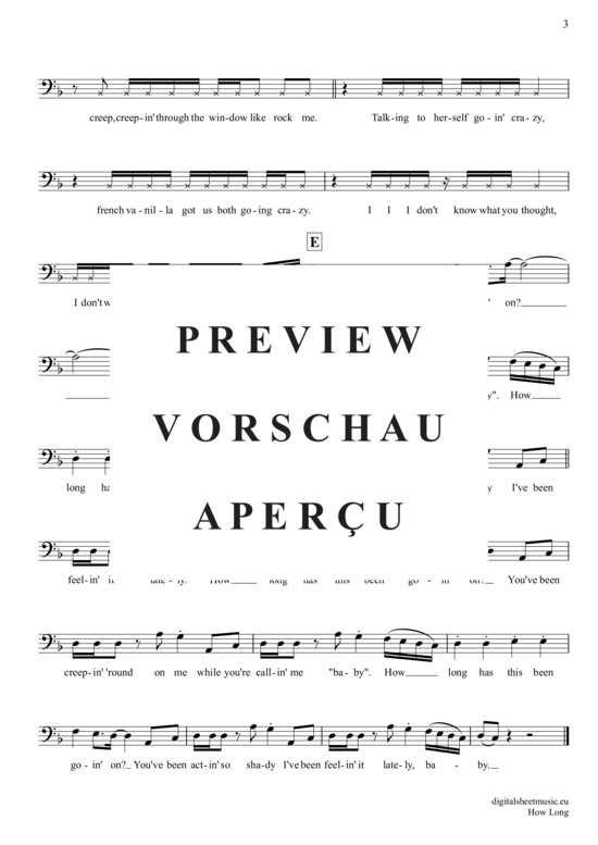 Product gallery: Page 4 of 4 How Long , Puth, Charlie, (Posaune / Bariton)