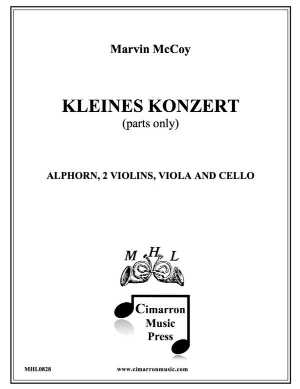 Produktbild zu: Kleines KonzertMarvin McCoy